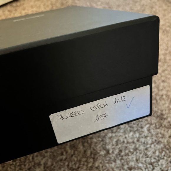 Saint Laurent Mae Feather Slingback Cocktail Sandals - Picture 7 of 12